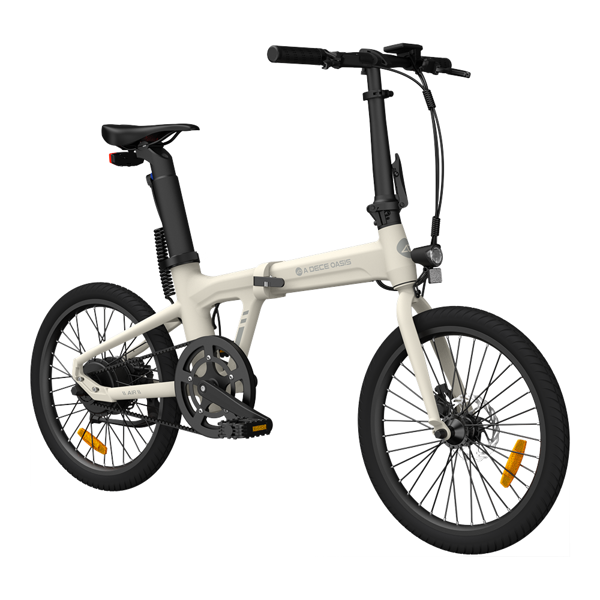 ADO A20 Air, 250W, Smart APP, Folding Electric Bike, 25KM/H, Cream