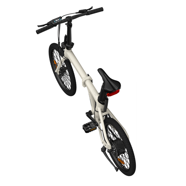 ADO A20 Air, 250W, Smart APP, Folding Electric Bike, 25KM/H, Cream