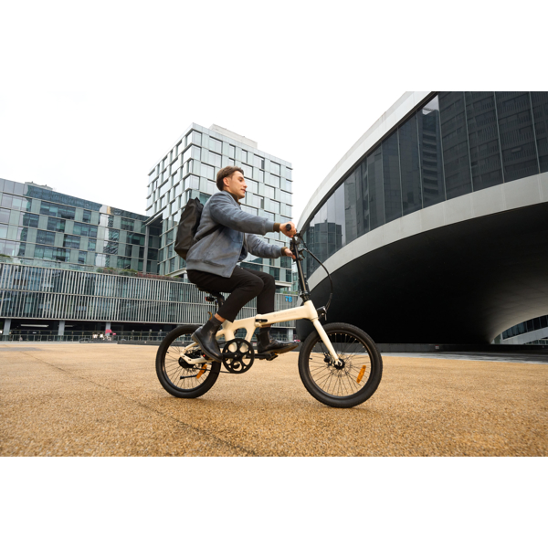 ელექტრო ველოსიპედი ADO A20 Air, 250W, Smart APP, Folding Electric Bike, 25KM/H, Cream