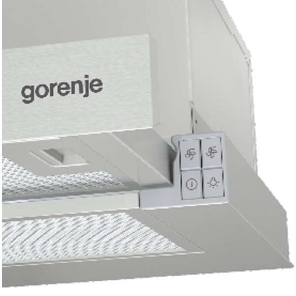 ჩასაშენებელი გამწოვი Gorenje TH62E3X, 350m³/h, Silver