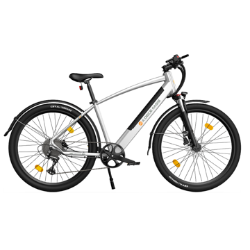 ელექტრო ველოსიპედი ADO DECE 300C, 250W, Smart APP, Electric Bike, 25KM/H, Silver