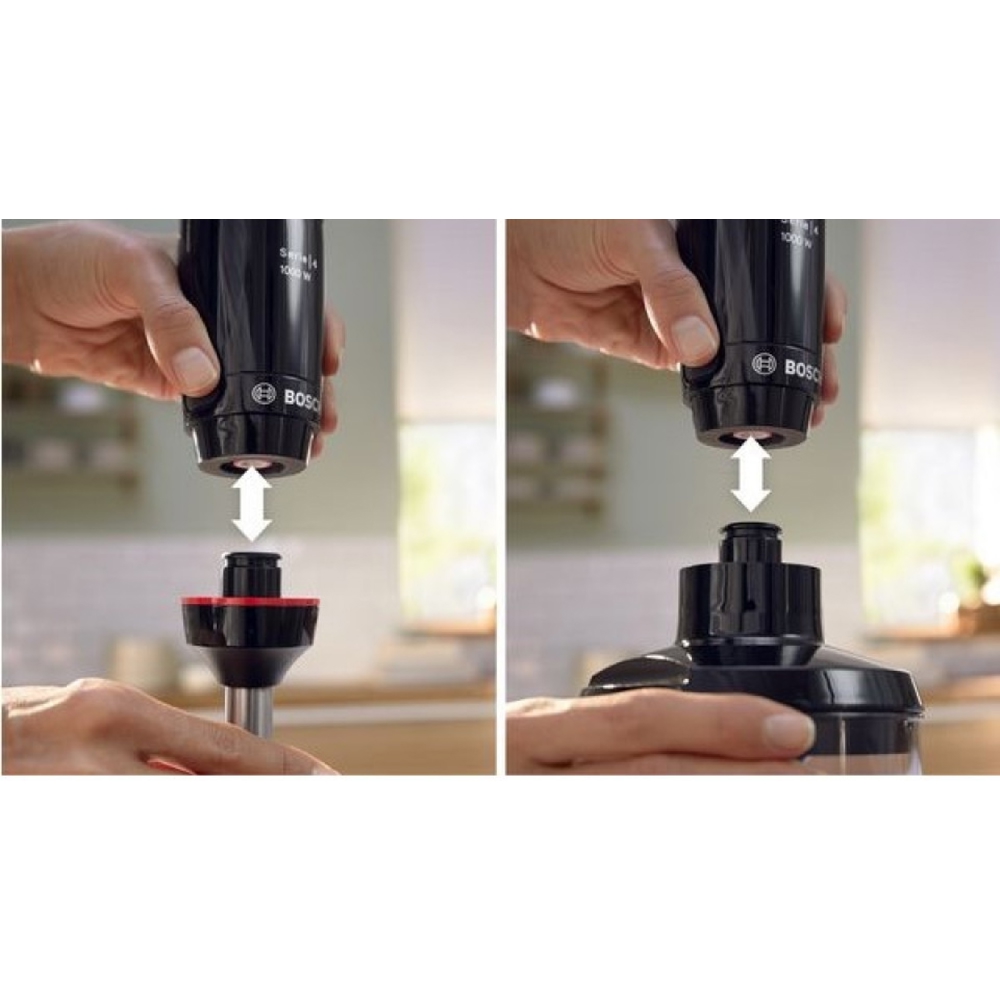 ხელის ბლენდერი Bosch MSM4B621, 1000W, Hand Blender, Black