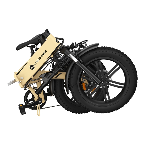 ADO A20F Beast, 500W, Smart APP, Folding Electric Bike, 25KM/H, Sand