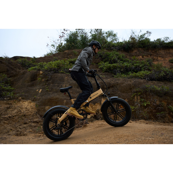 ADO A20F Beast, 500W, Smart APP, Folding Electric Bike, 25KM/H, Sand