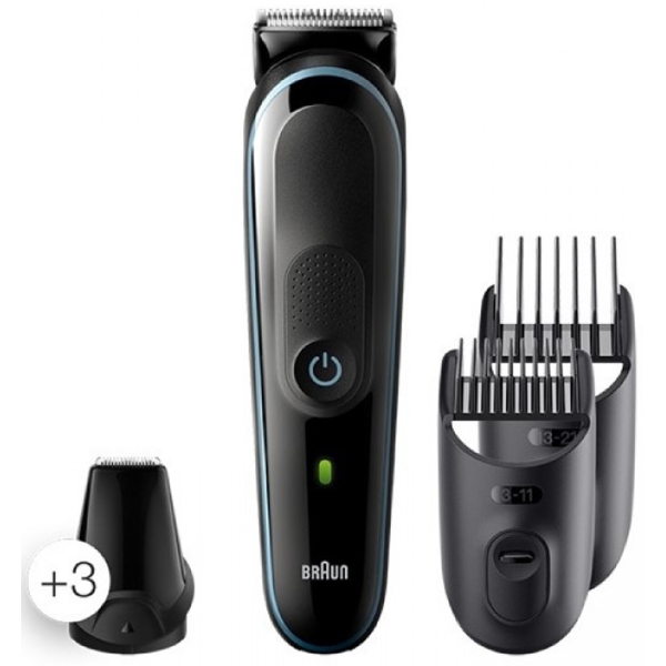 თმის საკრეჭი Braun MGK3345, Hair Trimmer, Black