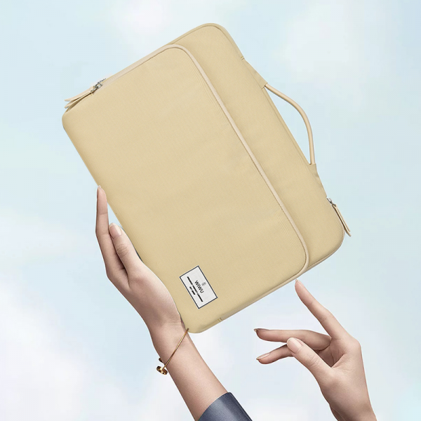 ნოუთბუქის ჩანთა Wiwu Ora, 16", Laptop Bag, Ivory