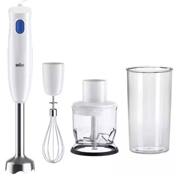 ხელის ბლენდერი Braun MQ10.202MWH, 450W, Blender, White