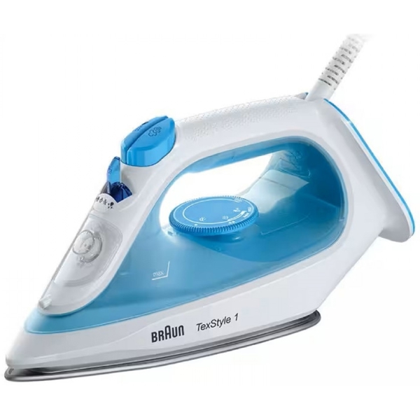 Braun SI1050BL, 2200W, Steam Iron, Blue