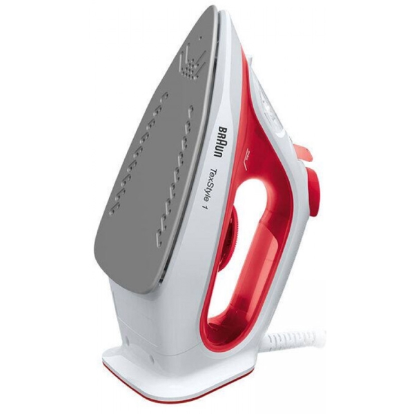 Braun SI1019RD, 1900W, Steam Iron, Red/White