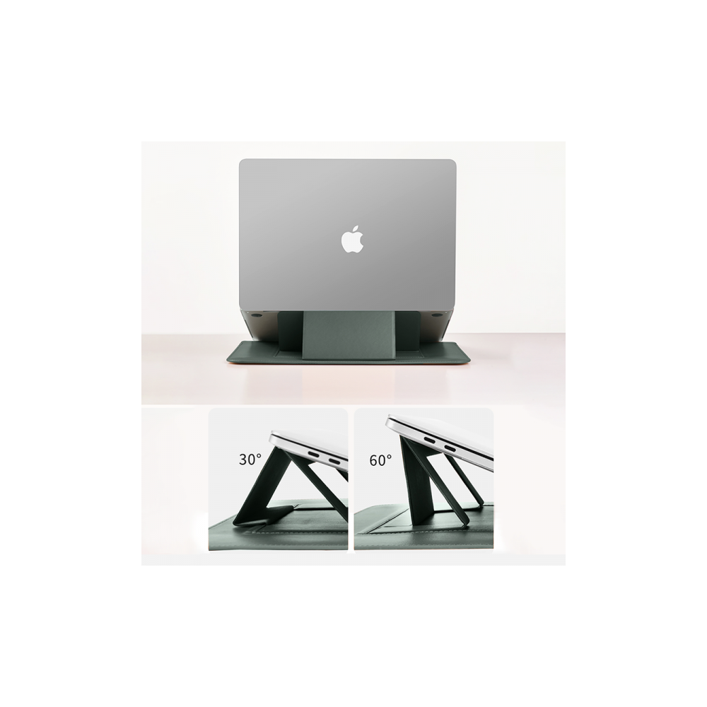 ნოუთბუქის ჩანთა Wiwu Skin Pro, 16", Laptop Sleeve, Green