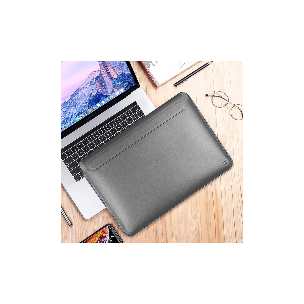 Wiwu Skin Pro, 16", Laptop Sleeve, Gray