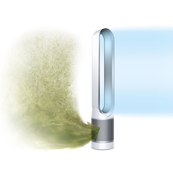 ჰაერის გამწმენდი Dyson TP03 Pure Cool Link Tower, Air Purifier, Silver/White