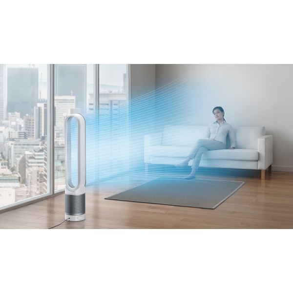 ჰაერის გამწმენდი Dyson TP03 Pure Cool Link Tower, Air Purifier, Silver/White