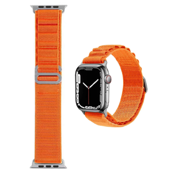 სმარტ საათის სამაჯური Wiwu 38/40/41 Nylon, Apple Watch Strap, Orange