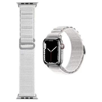 სმარტ საათის სამაჯური Wiwu 38/40/41 Nylon, Apple Watch Strap, White