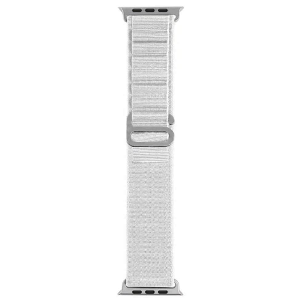 სმარტ საათის სამაჯური Wiwu 42/44/45/49 Nylon, Apple Watch Strap, White