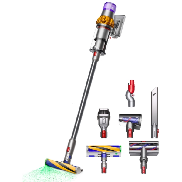 მტვერსასრუტი Dyson V15 DT Absolute, Vacuum Cleaner, Silver