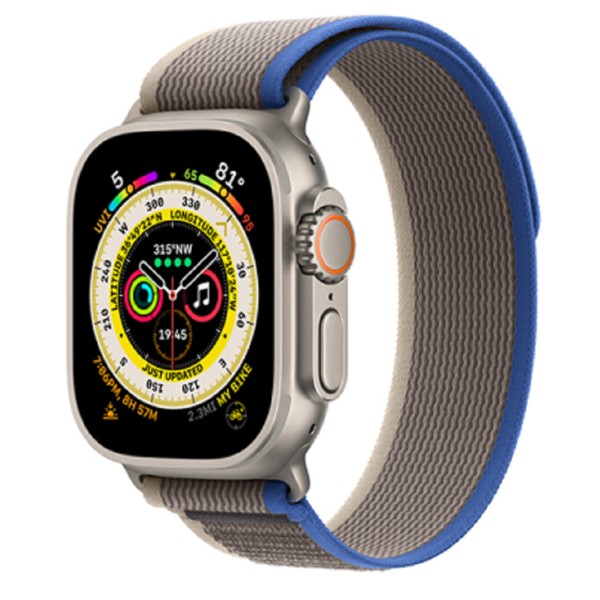 სმარტ საათის სამაჯური Wiwu 38/40/41 Trail Loop, Apple Watch Strap, Blue/Gray