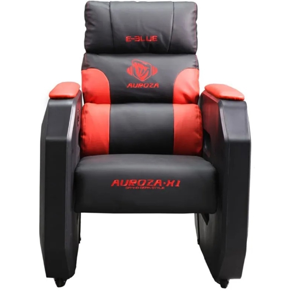 გეიმერული სავარძელი E-Blue EEC359BRAA-IA, Gaming Chair, Black/Red