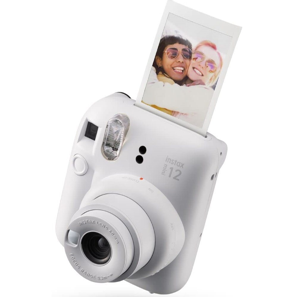 Fujifilm Instax Mini 12, Instant Camera, Clay White