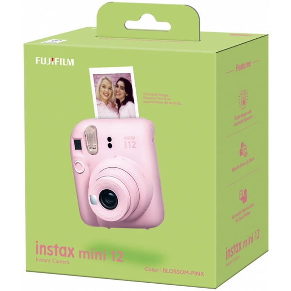 Fujifilm Instax Mini 12, Instant Camera, Pink