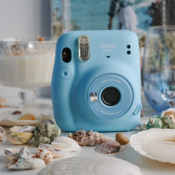 Fujifilm Instax Mini 11, Instant Camera, Sky Blue