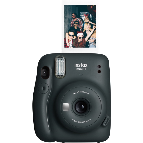 Fujifilm Instax Mini 11, Instant Camera, Gray