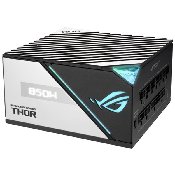 Asus 90YE00L2-B0NA00 ROG THOR, 850W, 80 Plus, Power Supply, Black