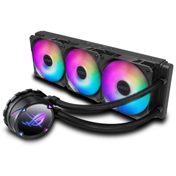 თხევადი გაგრილება Asus 90RC00F1-M0UAY4 ROG STRIX LC II 360, ARGB, 120mm, 2500RPM, Liquid Cooling, Black