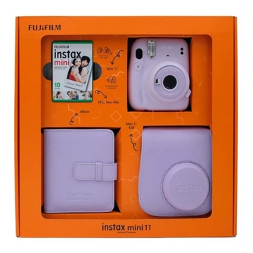 ფოტოაპარატი და აქსესუარები Fujifilm Instax Mini 11 Bundle Box, Lilac Purple