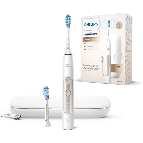 ელექტრო კბილის ჯაგრისი Philips HX9691/02, Electric Tooth Brush, White/Gold