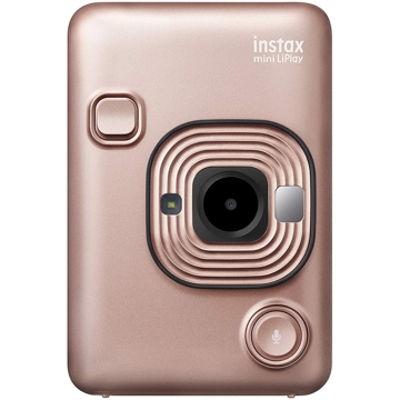 Fujifilm Instax Mini Liplay, Instant Camera, Blush Gold