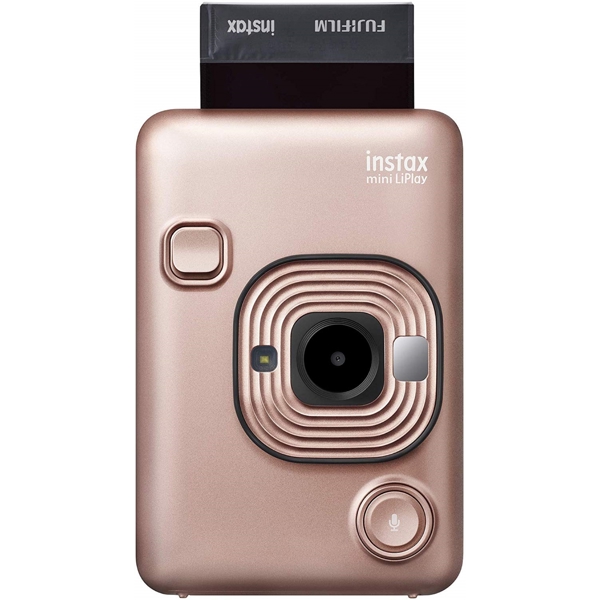 ფოტოაპარატი Fujifilm Instax Mini Liplay, Instant Camera, Blush Gold