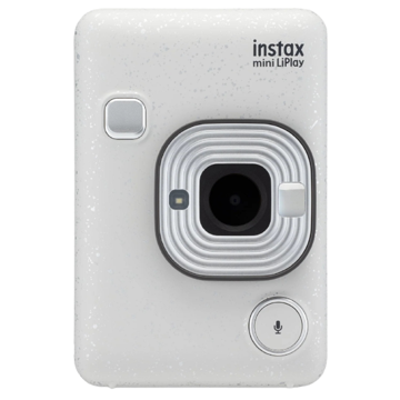 Fujifilm Instax Mini Liplay, Instant Camera, Stone White