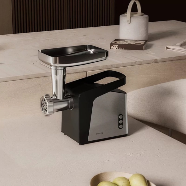 ხორცსაკეპი Xiaomi Deerma DEM-JR200W, 1400W, Meat Grinder, Black/Silver