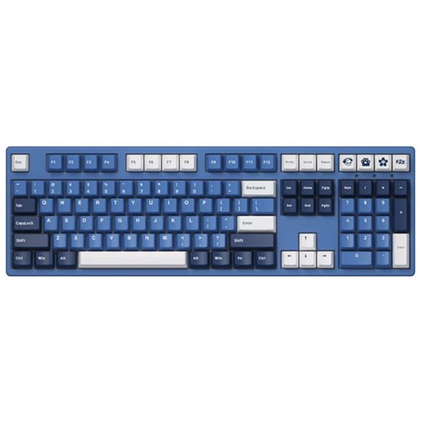 Akko 3108DS Ocean Star, V2 Pink, Wired, USB, Gaming Keyboard, Blue