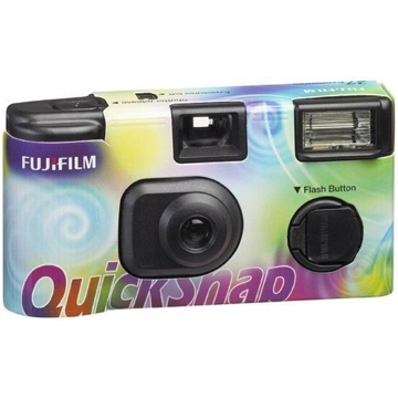 Fujifilm QuickSnap ISO400/27, One Time Use Camera, Black