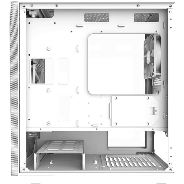 Zalman Z1ICEBERGWH Z1 ICEBERG, Computer Case, MidT, Mini-ITX, Micro-ATX, USB 2.0, 2xUSB 3.0, White