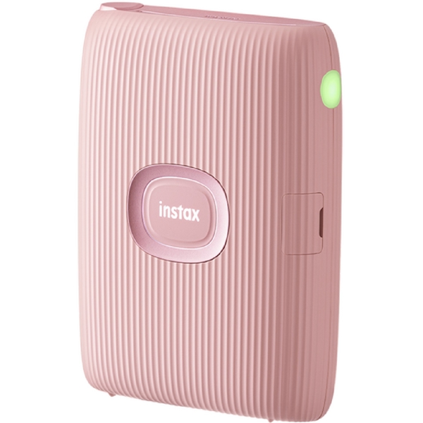 Fujifilm Instax Mini Link 2, Bluetooth, USB, Portable Photo Printer, Soft Pink