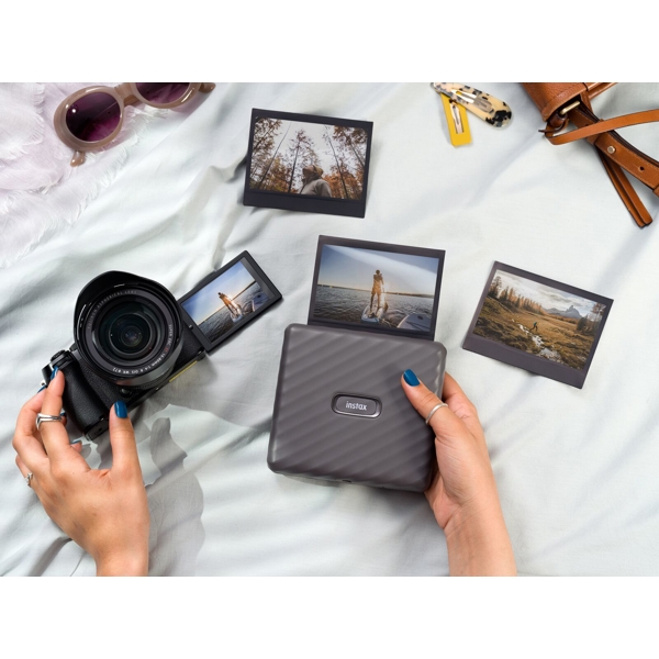 ფოტო პრინტერი Fujifilm Instax Printer LINK WIDE, Bluetooth, USB, Portable Photo Printer, Gray