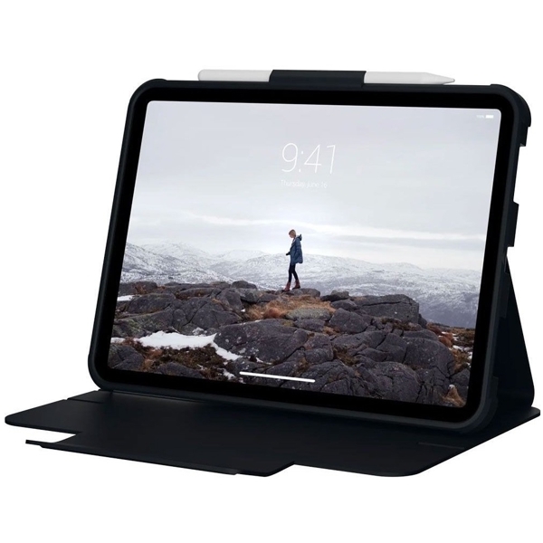 პლანშეტის ქეისი UAG 12339V314040 DOT, 10.9", iPad, Cover, Black