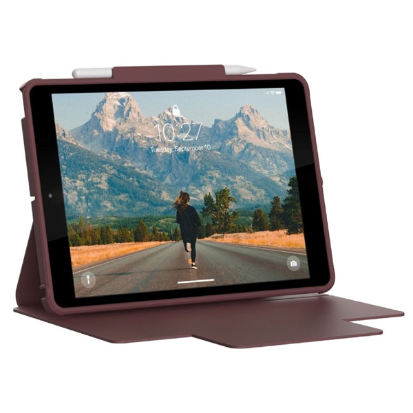 პლანშეტის ქეისი UAG 12191V314747 DOT, 10.2", iPad, Cover, Aubergine