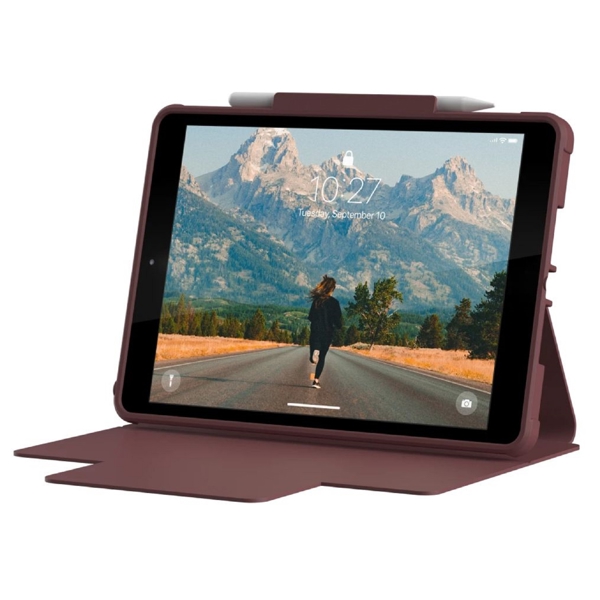 პლანშეტის ქეისი UAG 12191V314747 DOT, 10.2", iPad, Cover, Aubergine