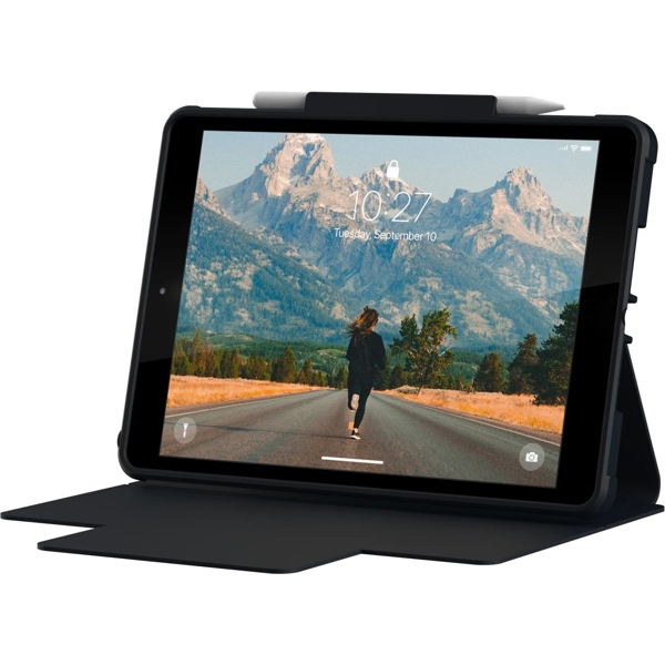 პლანშეტის ქეისი UAG 12191V314040 DOT, 10.2", iPad, Cover, Black