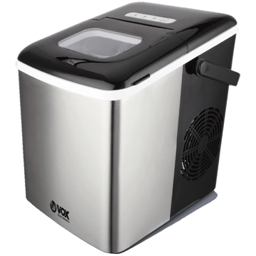 Vox EM2101, 1.8L, Ice Maker, Silver