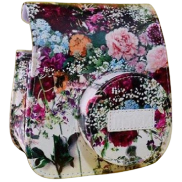 ფოტოაპარატის ჩანთა Fujifilm Instax Mini 9 Bag, Flower / White