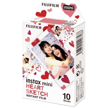 Fujifilm Instax Mini Heart Sketch