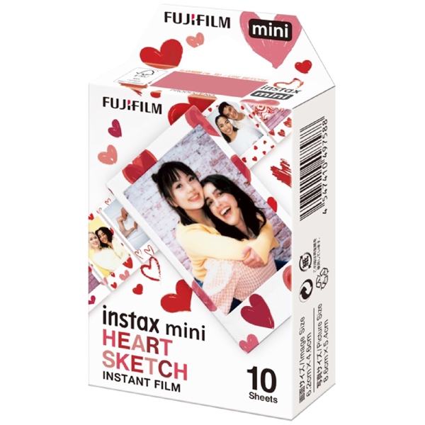 ფირი Fujifilm Instax Mini Heart Sketch