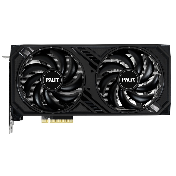 ვიდეო დაფა Palit NE64060T19P1-1070D, GeForce RTX4060 Dual OC, 8GB, 128bit, HDMI, DP, Black