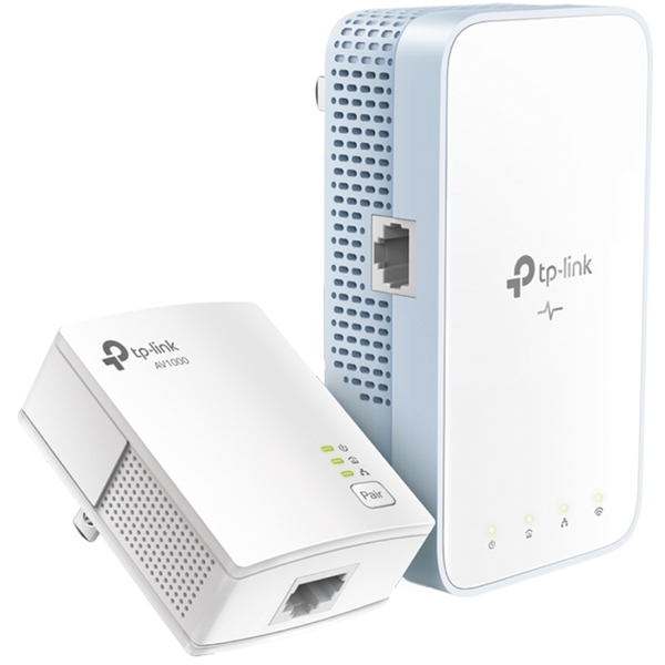 Tp-Link TL-WPA7517 KIT AV1000, Gigabit Powerline Starter Kit, White